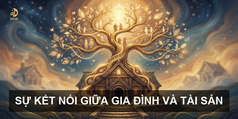 Sự kết nối giữa gia đình và tài sản