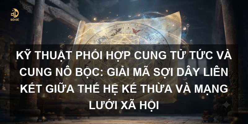 Kỹ thuật phối hợp Cung Tử Tức và Cung Nô Bộc: Giải mã sợi dây liên kết giữa thế hệ kế thừa và mạng lưới xã hội