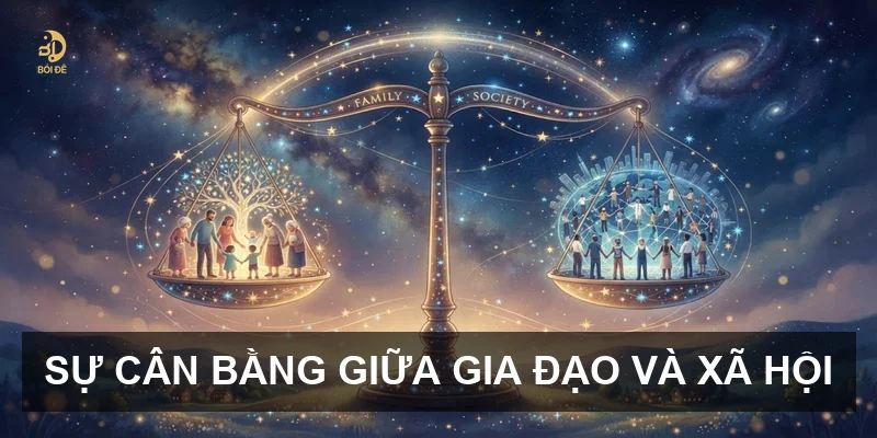 Sự cân bằng giữa gia đạo và xã hội