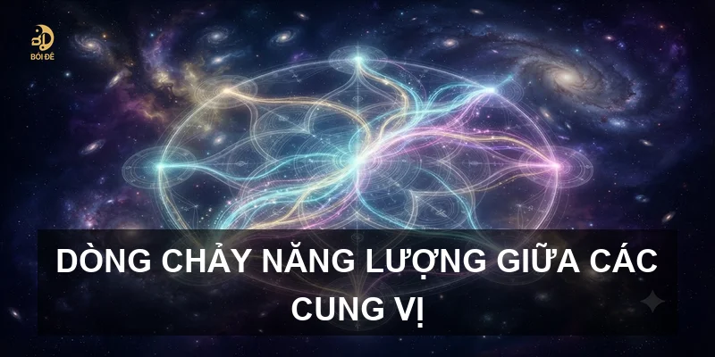 Dòng chảy năng lượng giữa các cung vị
