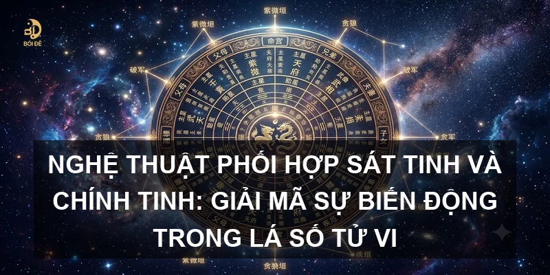 Nghệ thuật phối hợp Sát tinh và Chính tinh: Giải mã sự biến động trong lá số Tử vi