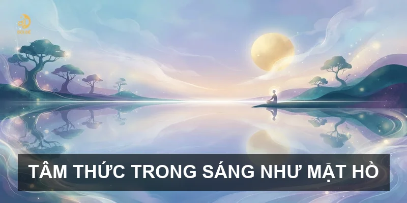 Tâm thức trong sáng như mặt hồ