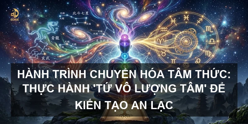 Hành trình chuyển hóa tâm thức: Thực hành 'Tứ Vô Lượng Tâm' để kiến tạo an lạc