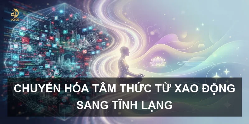 Chuyển hóa tâm thức từ xao động sang tĩnh lặng