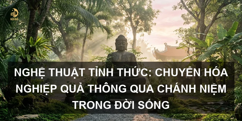 Nghệ thuật Tỉnh thức: Chuyển hóa Nghiệp quả thông qua Chánh niệm trong đời sống