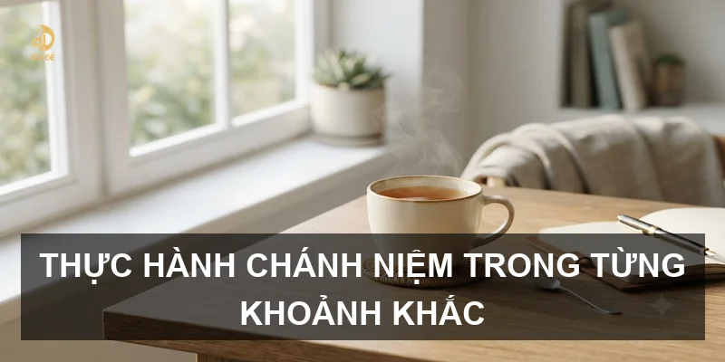 Thực hành chánh niệm trong từng khoảnh khắc