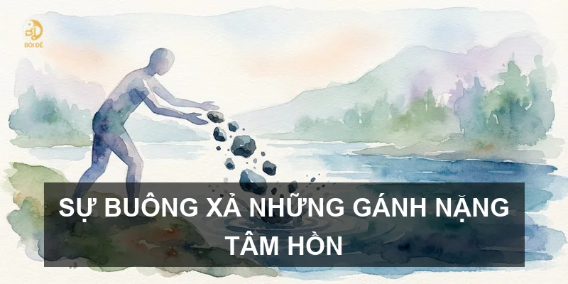 Sự buông xả những gánh nặng tâm hồn