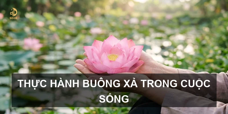 Thực hành buông xả trong cuộc sống