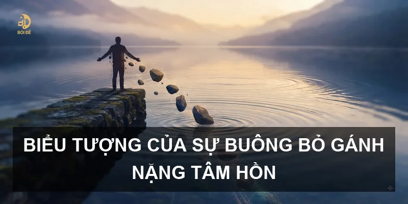 Biểu tượng của sự buông bỏ gánh nặng tâm hồn