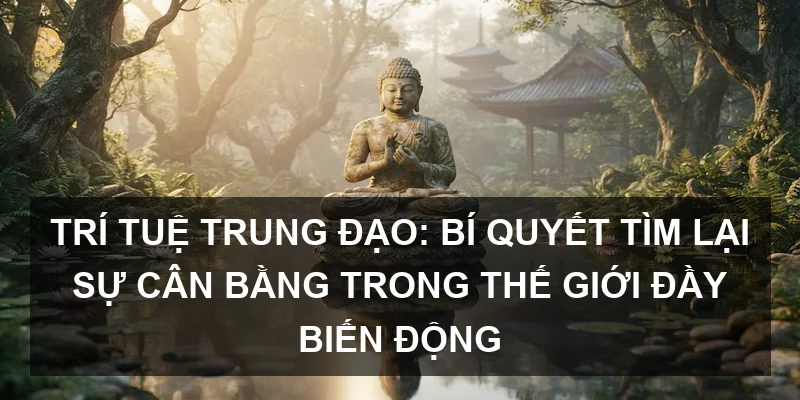 Trí tuệ Trung Đạo: Bí quyết tìm lại sự cân bằng trong thế giới đầy biến động
