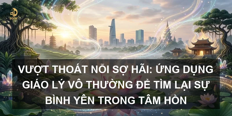 Vượt thoát nỗi sợ hãi: Ứng dụng giáo lý Vô thường để tìm lại sự bình yên trong tâm hồn