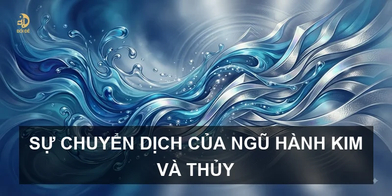 Sự chuyển dịch của ngũ hành Kim và Thủy