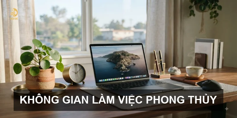 Không gian làm việc phong thủy