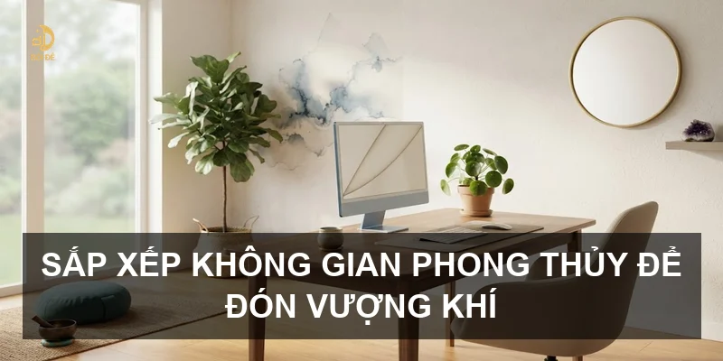 Sắp xếp không gian phong thủy để đón vượng khí