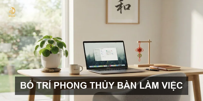 Bố trí phong thủy bàn làm việc