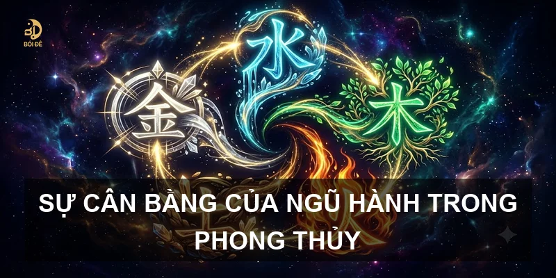 Sự cân bằng của ngũ hành trong phong thủy