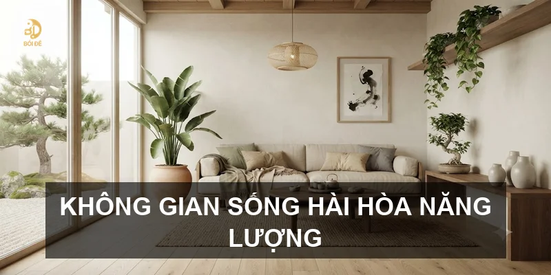 Không gian sống hài hòa năng lượng