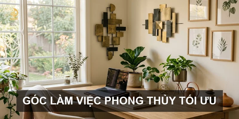 Góc làm việc phong thủy tối ưu