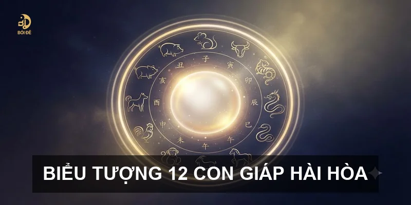 Biểu tượng 12 con giáp hài hòa