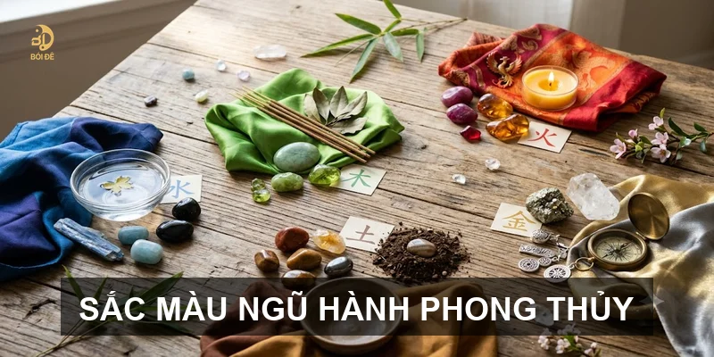 Sắc màu ngũ hành phong thủy