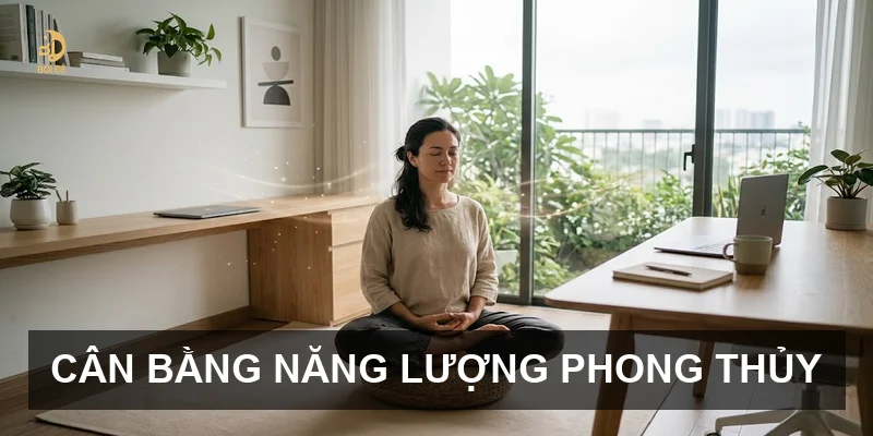 Cân bằng năng lượng phong thủy