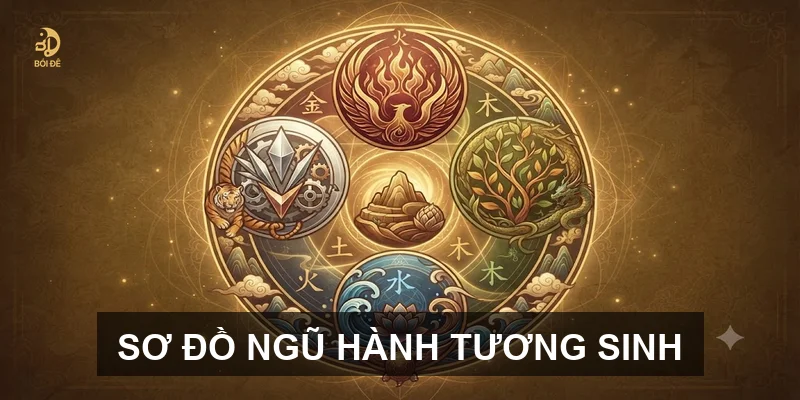 Sơ đồ ngũ hành tương sinh