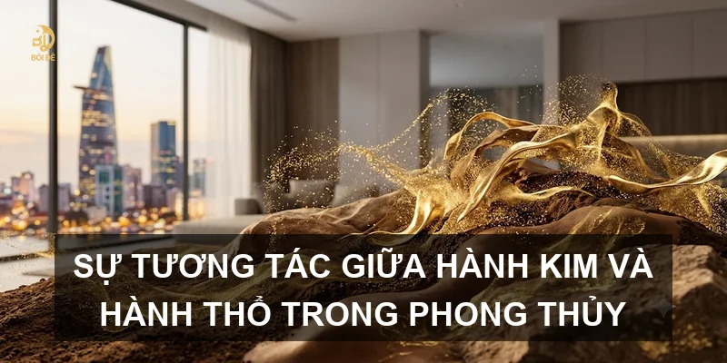 Sự tương tác giữa hành Kim và hành Thổ trong phong thủy