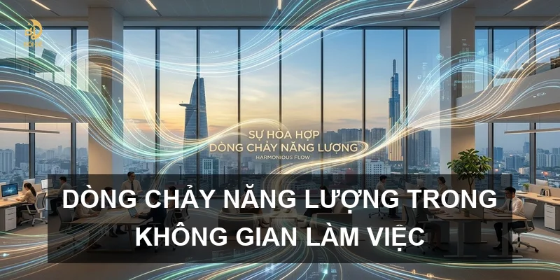 Dòng chảy năng lượng trong không gian làm việc
