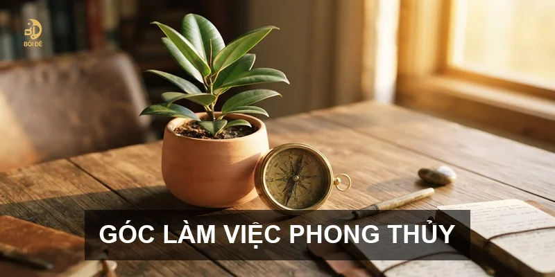 Góc làm việc phong thủy