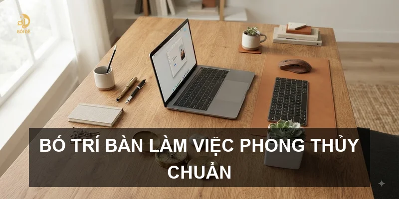 Bố trí bàn làm việc phong thủy chuẩn