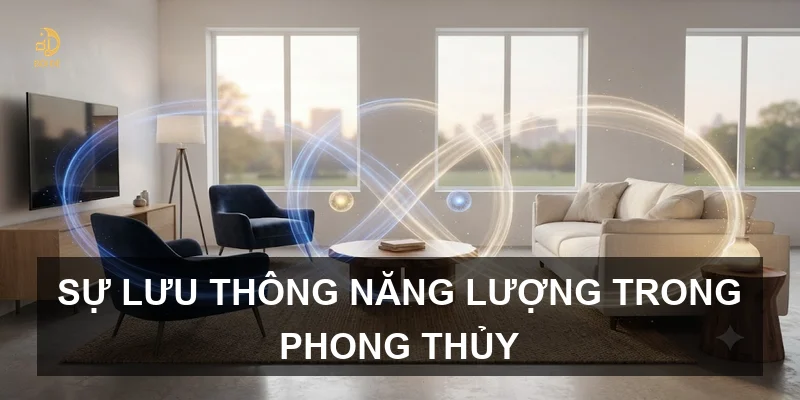 Sự lưu thông năng lượng trong phong thủy