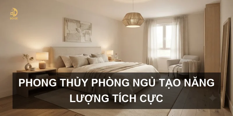Phong thủy phòng ngủ tạo năng lượng tích cực