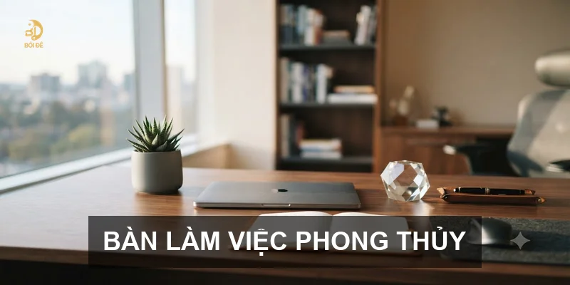Bàn làm việc phong thủy