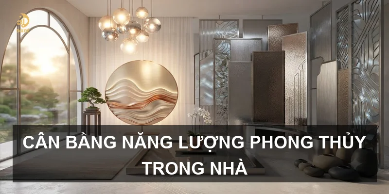 Cân bằng năng lượng phong thủy trong nhà