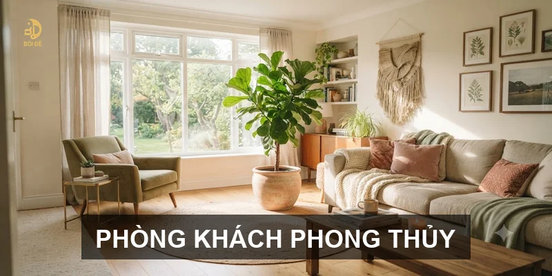 Phòng khách phong thủy
