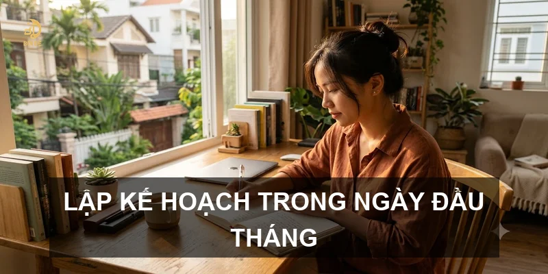 Lập kế hoạch trong ngày đầu tháng