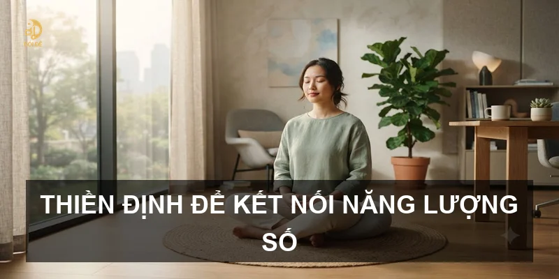 Thiền định để kết nối năng lượng số