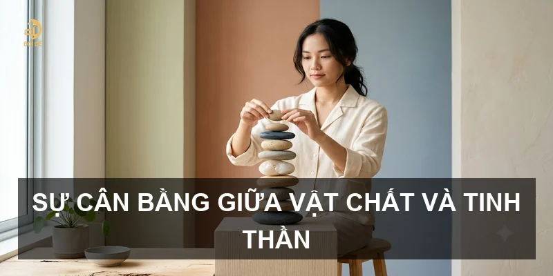Sự cân bằng giữa vật chất và tinh thần