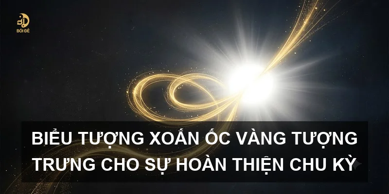 Biểu tượng xoắn ốc vàng tượng trưng cho sự hoàn thiện chu kỳ