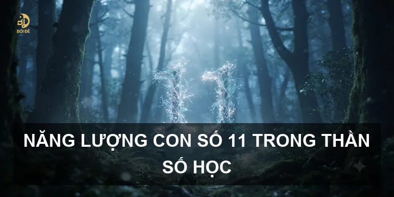 Năng lượng con số 11 trong thần số học