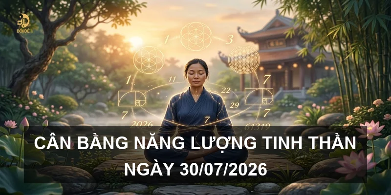 Cân bằng năng lượng tinh thần ngày 30/07/2026