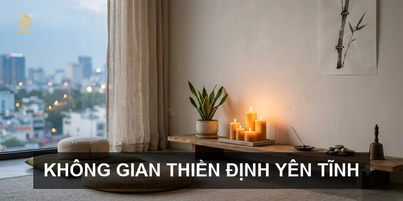 Không gian thiền định yên tĩnh