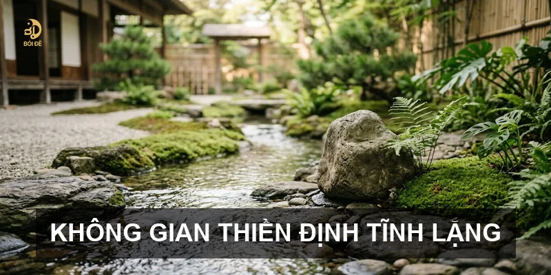 Không gian thiền định tĩnh lặng
