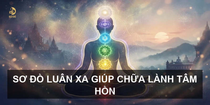 Sơ đồ luân xa giúp chữa lành tâm hồn
