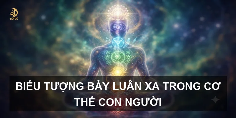 Biểu tượng bảy luân xa trong cơ thể con người