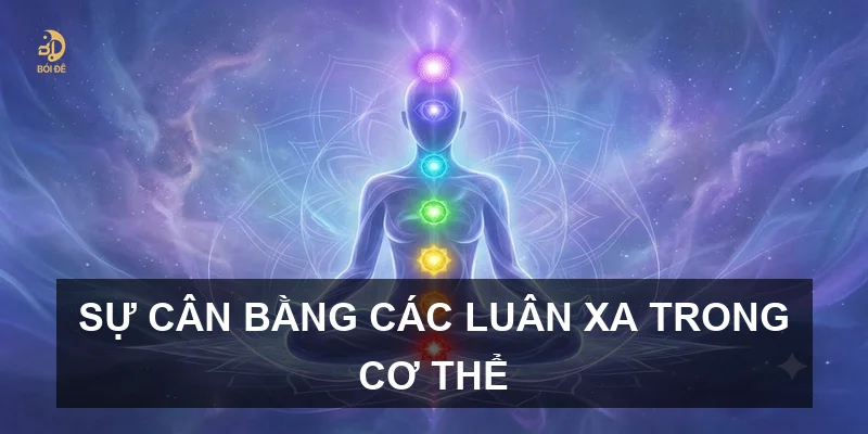Sự cân bằng các luân xa trong cơ thể