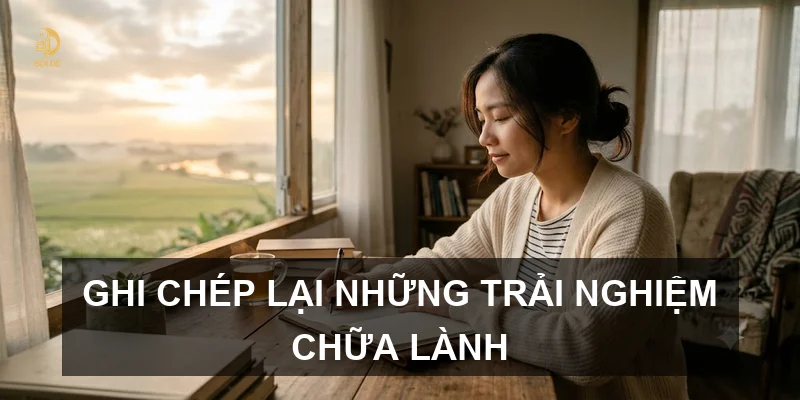 Ghi chép lại những trải nghiệm chữa lành