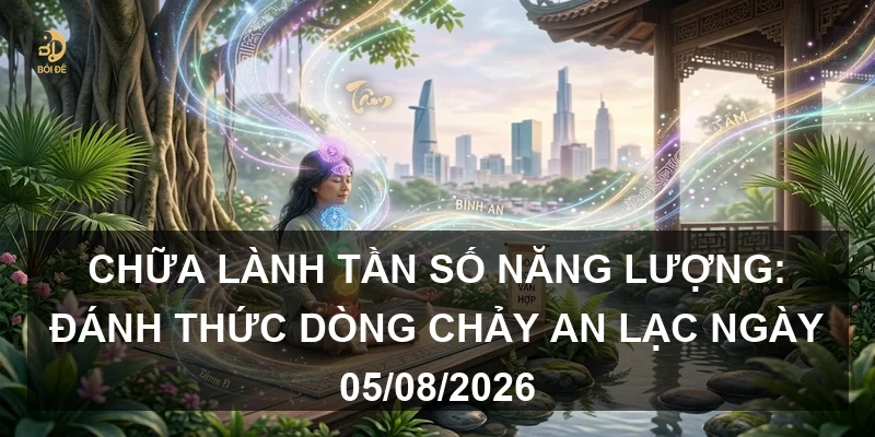 Chữa lành tần số năng lượng: Đánh thức dòng chảy an lạc ngày 05/08/2026