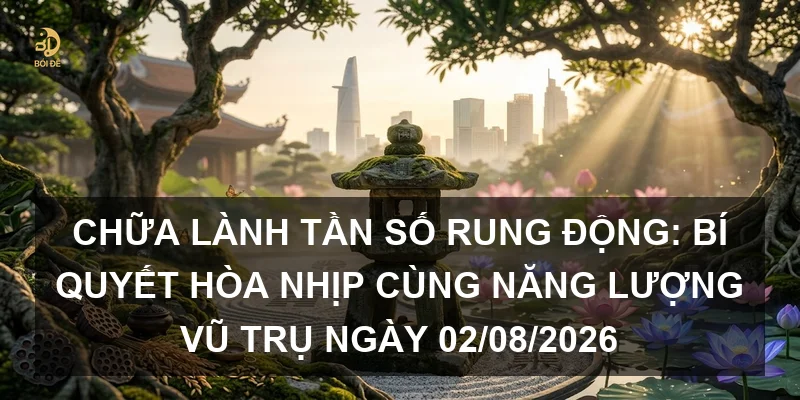 Chữa lành tần số rung động: Bí quyết hòa nhịp cùng năng lượng vũ trụ ngày 02/08/2026