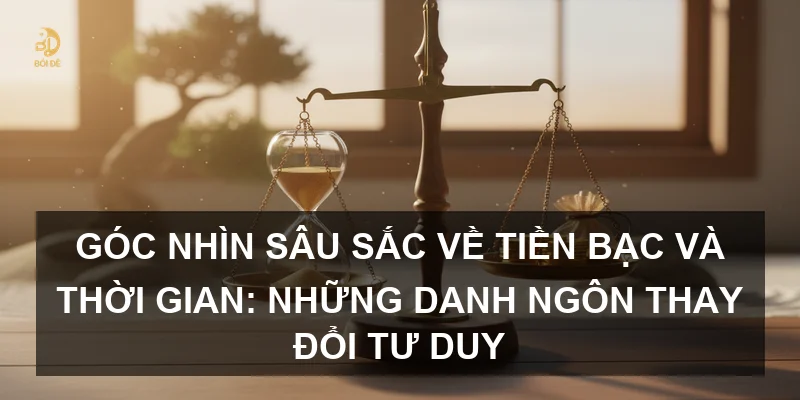 Góc nhìn sâu sắc về Tiền bạc và Thời gian: Những danh ngôn thay đổi tư duy